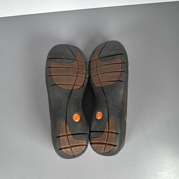 Clarks Unstructured Womens Rosily Brown‎ Leather Slip On Shoes Size 6 M Comfort - Picture 10 of 10